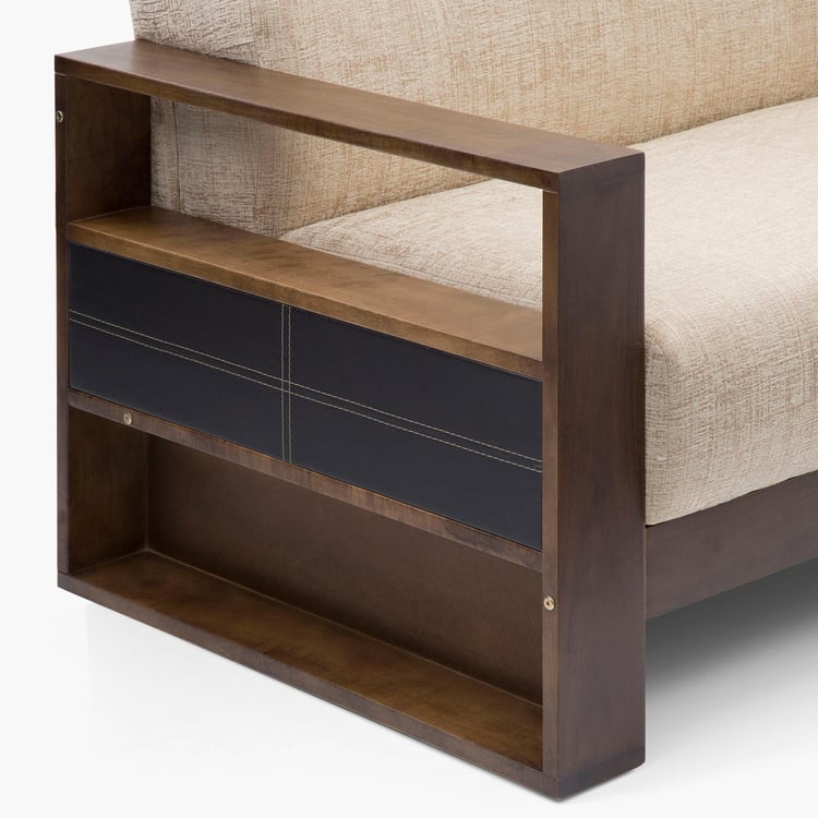 Delport Nomad Fabric 2-Seater Sofa - Beige