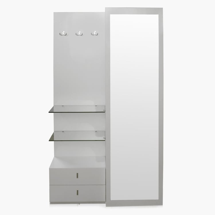 Fresno Tall Dresser with Sliding Mirror