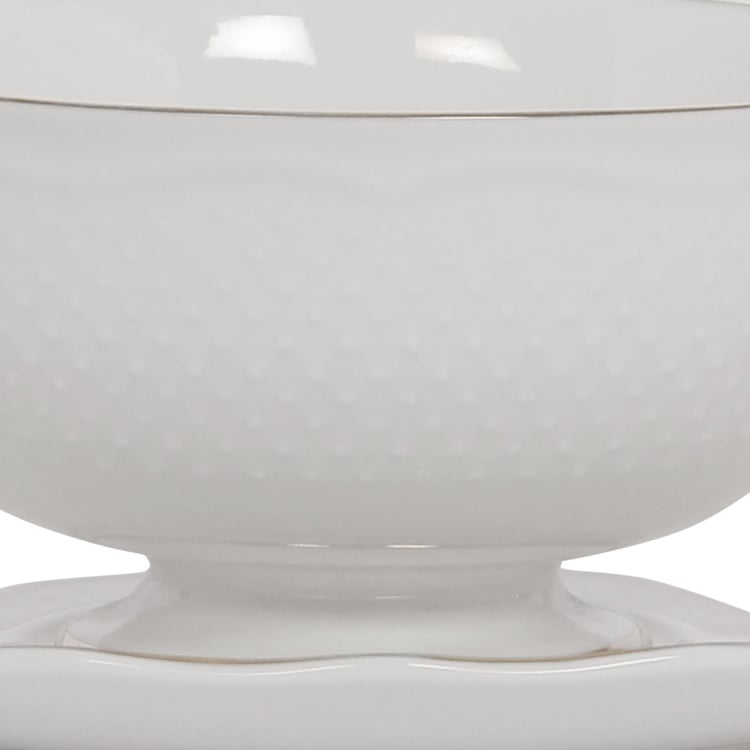 Viva Ceramic Soup Cup And Saucer