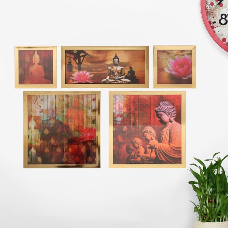 Buddha Picture Frame- 5 Pcs.