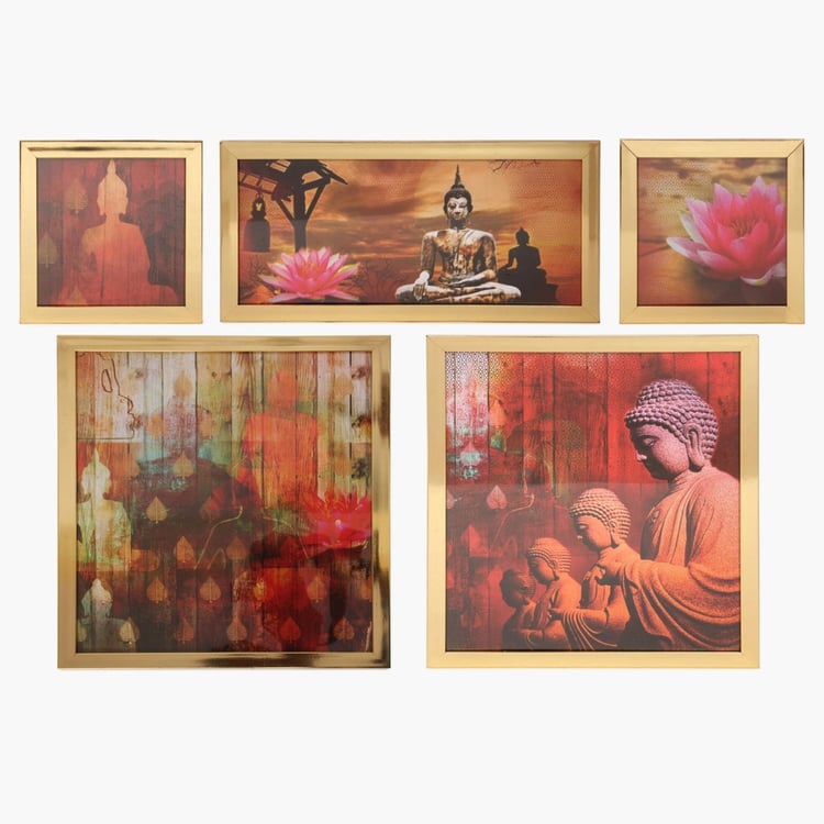 Buddha Picture Frame- 5 Pcs.