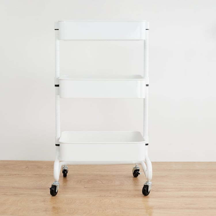 Tranzit Rectangular Metal Kitchen Trolley