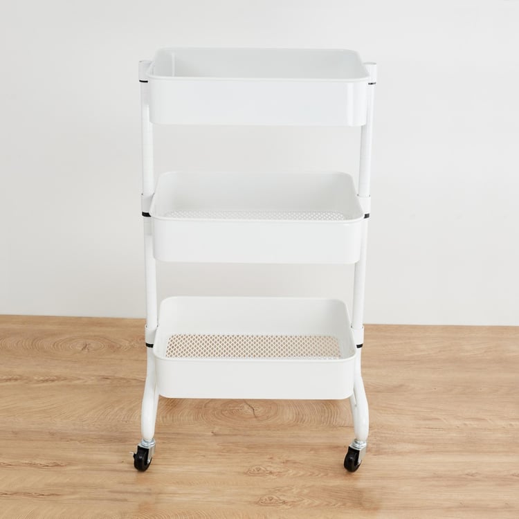 Tranzit Rectangular Metal Kitchen Trolley