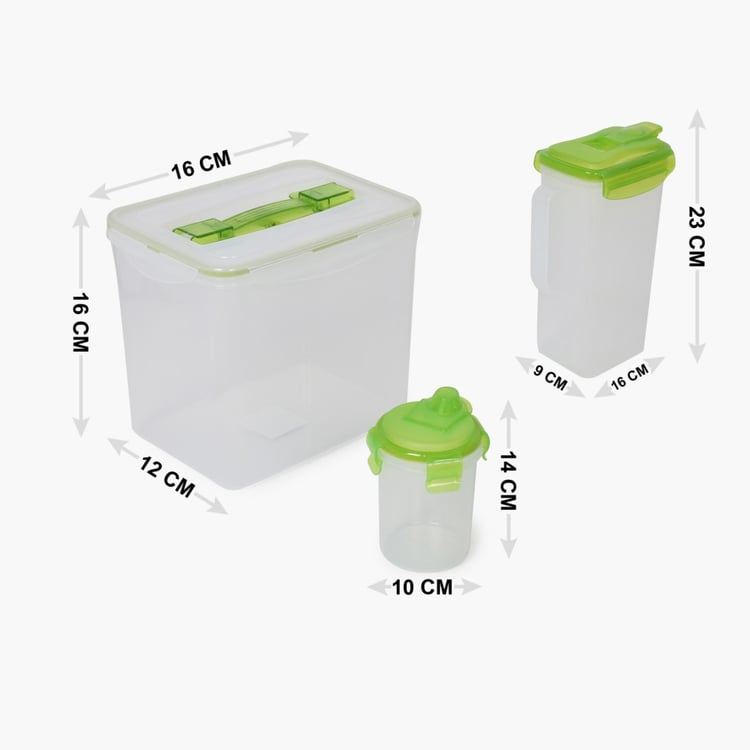 Barbados Edwin Kitchen Storage- Set Of 14