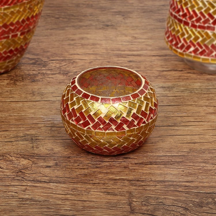 Galaxy Mosaic Bangle Votive Holder