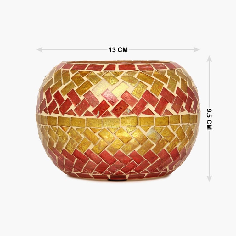 Galaxy Mosaic Bangle Votive Holder