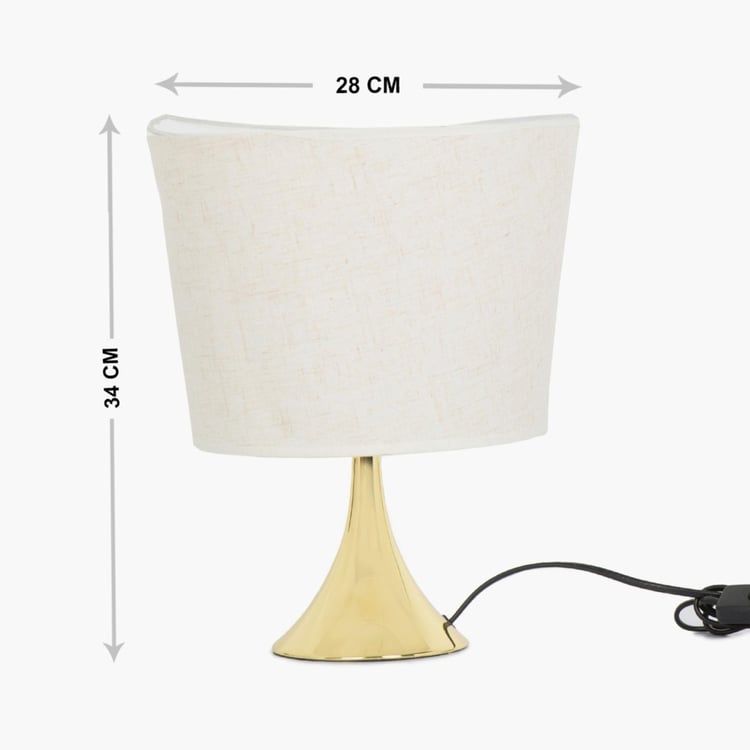 Dazzle Contemporary Round Table Lamp