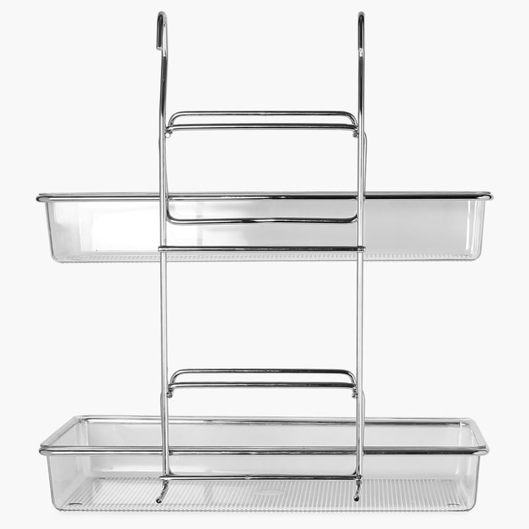 Orion Stainless Steel Hanging 2-Tier Multipurpose Rack