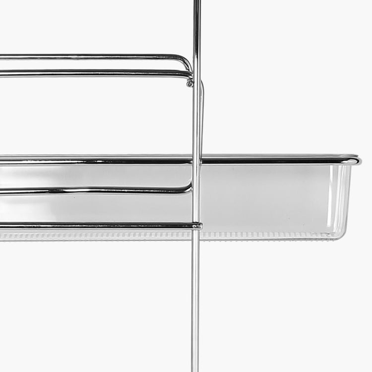 Orion Stainless Steel Hanging 2-Tier Multipurpose Rack