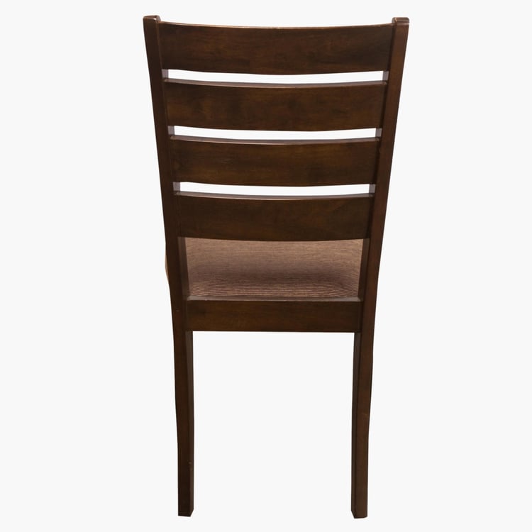 Rio Chunky Dining Chair Set- 2Pcs. - Brown