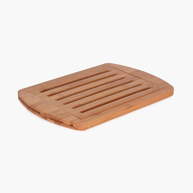 Willford Edulis Natural Bamboo Bread Cutting Board