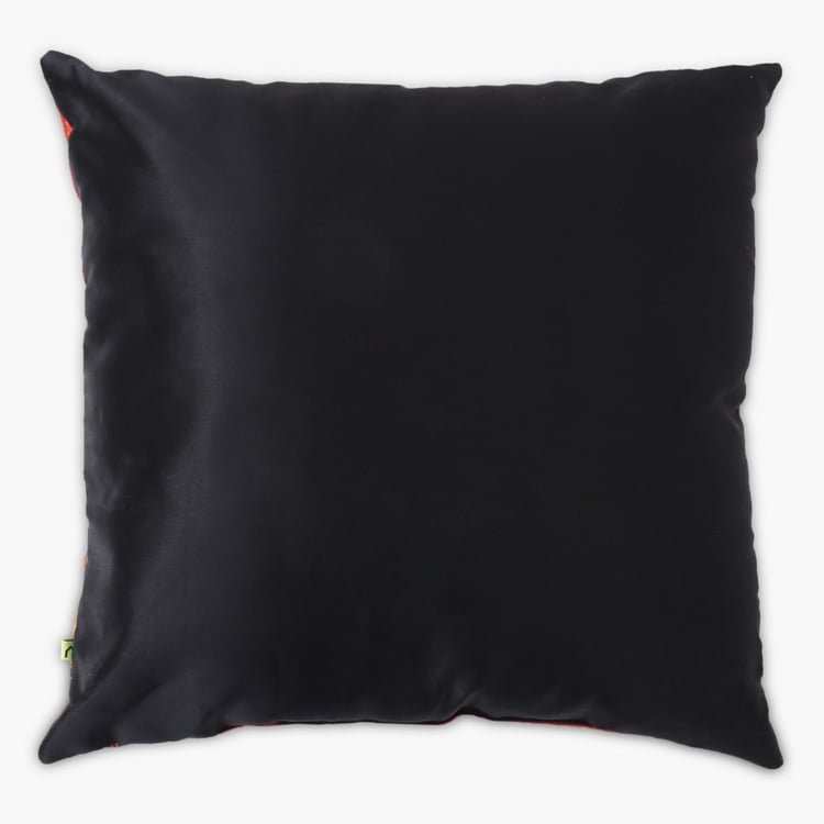 Matrix Marigold Digital Print Filled Cushion - 45 x 45 CM