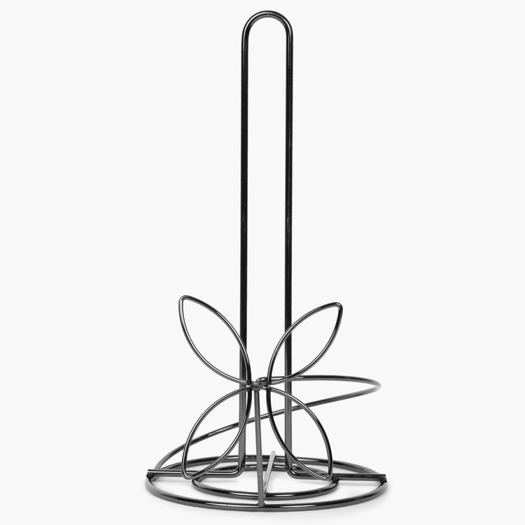 Gravel Solid Napkin Holder - Stainless Steel -  Napkin Holder - 18 cm x 15.1 cm x 29.8 cm - Black