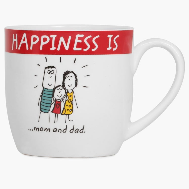 Happiness Bone China Mug