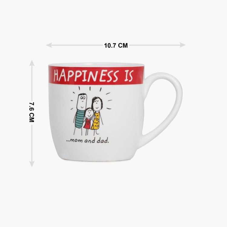 Happiness Bone China Mug