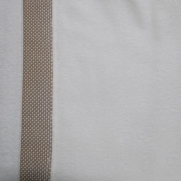 Spaces Extra Large Size Men Cotton Textured Kimono Bathrobe