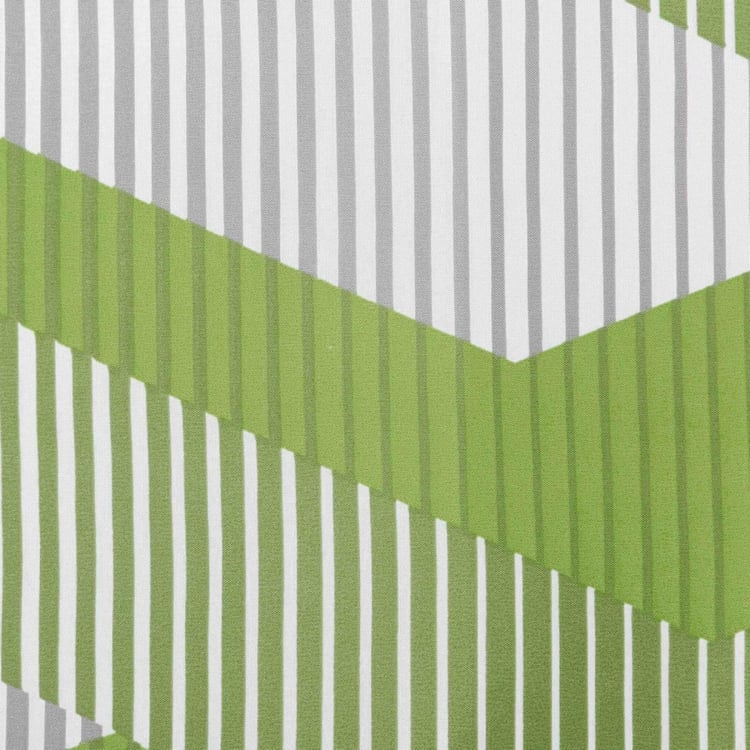 Hudson Geometric Shower Curtain