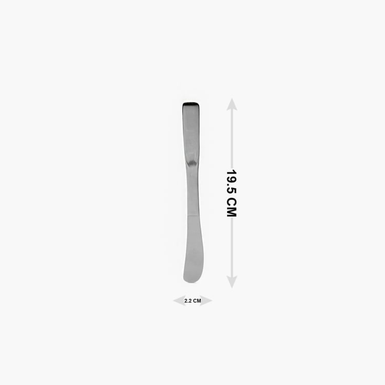 Glister Solid Knives - Stainless Steel - Butter Knife 19.5 cm x 2.2 cm -Silver