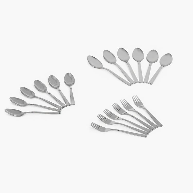Glister Stainless Steel Cutlery Set - 18 Pcs