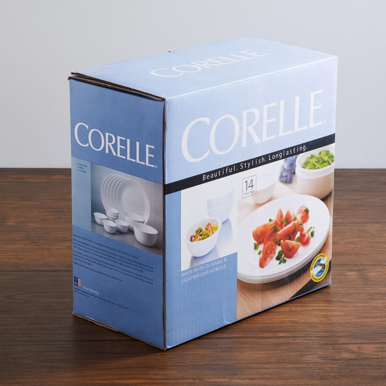 Corelle Country Cottage 14-Piece Dinner Set