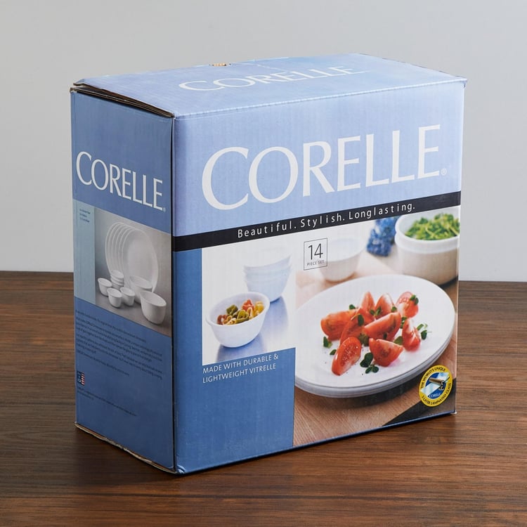 Corelle Secret Garden 14-Piece Dinner Set