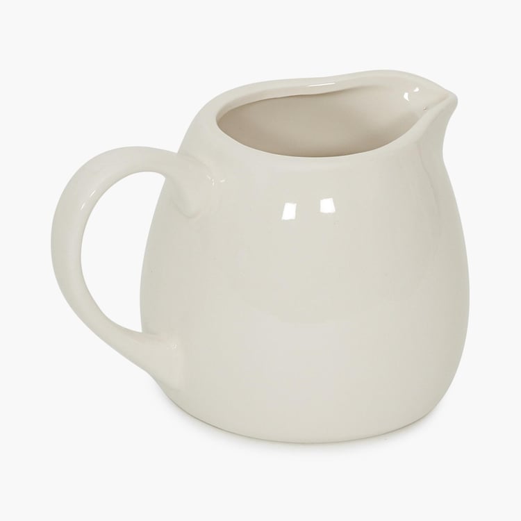 Mendo Ceramic Microwave Safe Milk Pot - 320ml