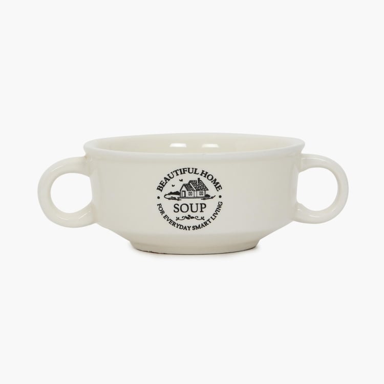 Mendo Beautiful Home Ceramic Soup Bowl - 240ml