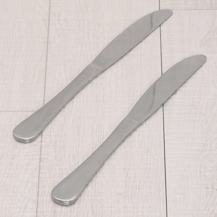 Glister Set of 2 Stainless Steel Dinner Knives