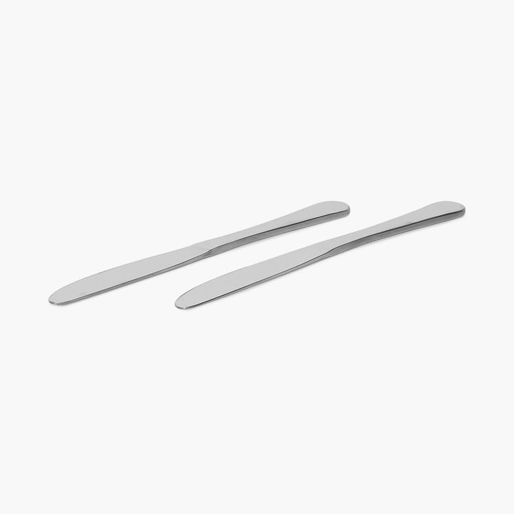 Glister Set of 2 Stainless Steel Dinner Knives