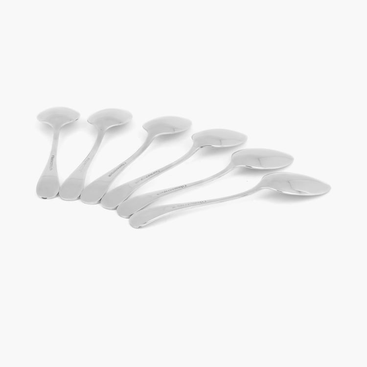 Glister Set of 6 Stainless Steel Baby Spoons