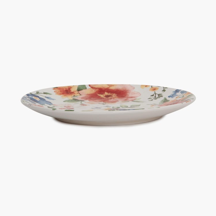 Alora Ceramic Floral Salad Plate - 22cm