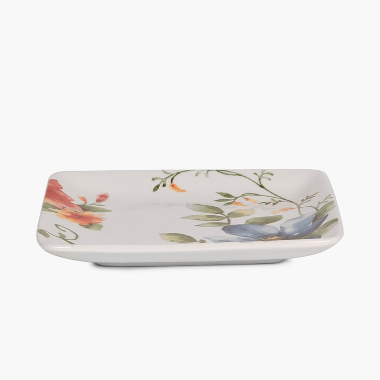 Alora Ironstone Floral Printed Side Plate - 15cm