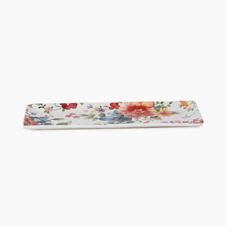 Alora Ironstone Rectangular Platter - 35x13.5cm