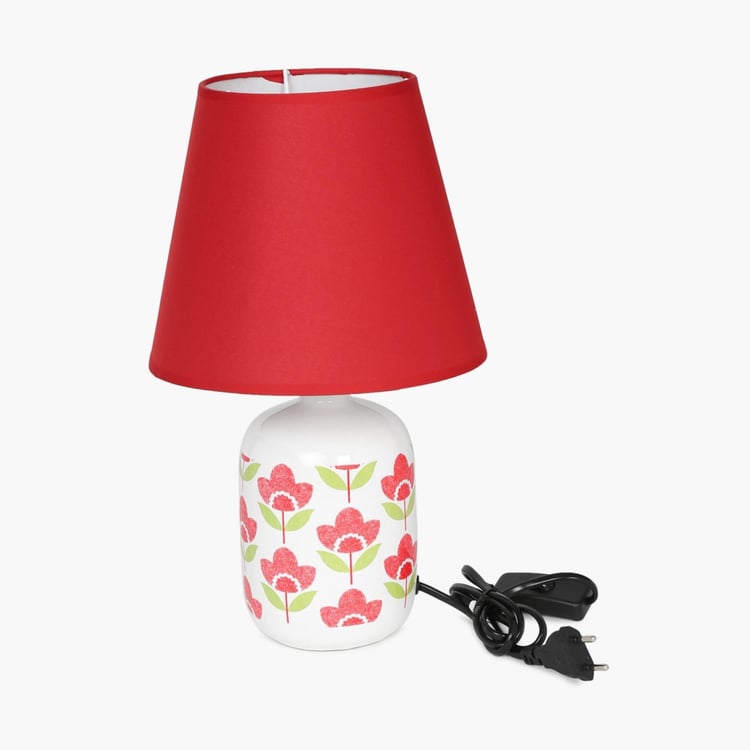 Ceramic Printed Table Lamp