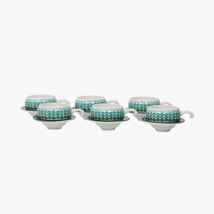 Abia Lilliput Cup And Saucer Set-12pcs