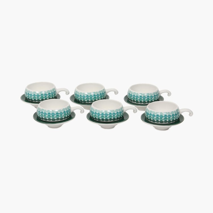 Abia Lilliput Cup And Saucer Set-12pcs