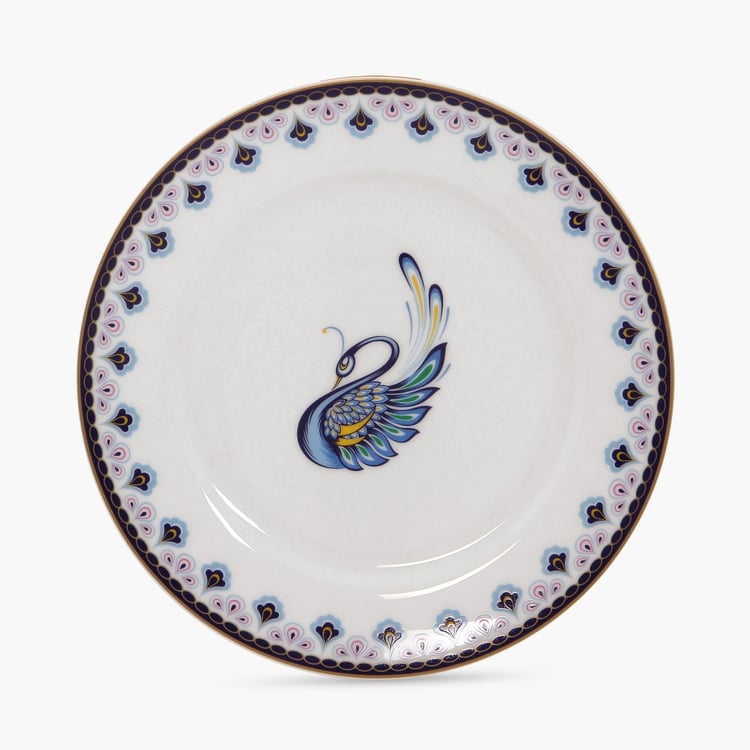 Buy Blue Rim Side Plate from Home Centre at just INR 449.0