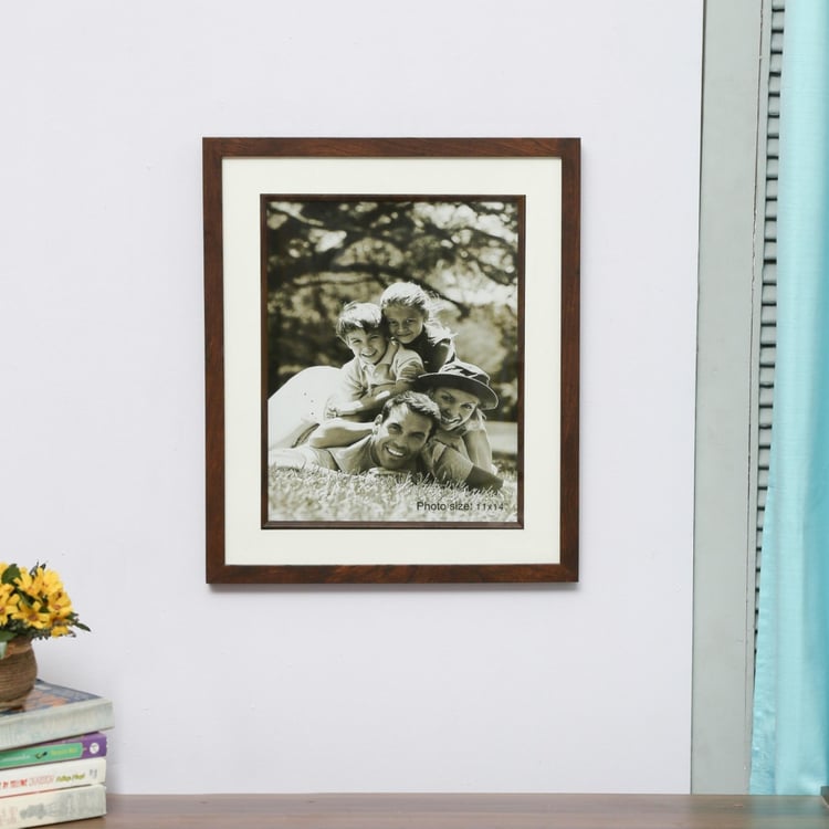 Photomontage  Single Frame MDF - Photo Frame : 39.5 cm x 2.4 cm x 47 cm - Brown