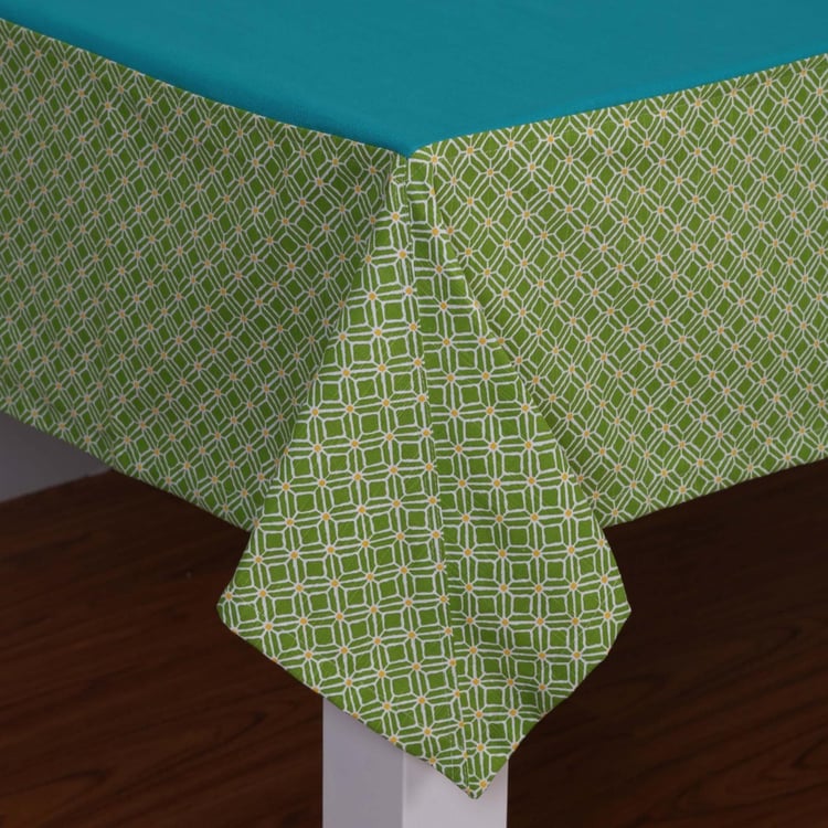 Buy Block Print Table Cloth- 150x200cm from Home Centre at just INR 1699.0