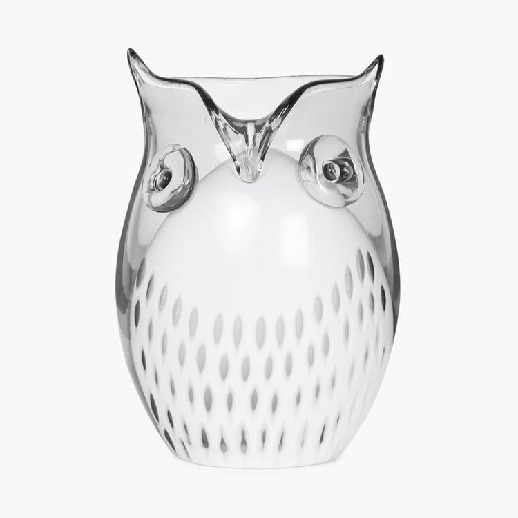 Owl Glass Vase