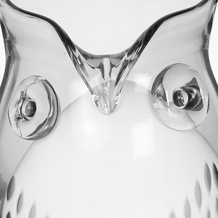 Owl Glass Vase