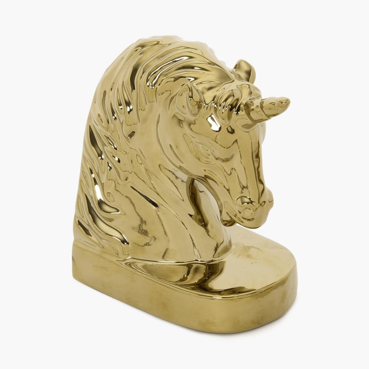 Splendid Unicorn Bookend