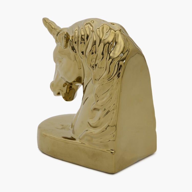 Splendid Unicorn Bookend