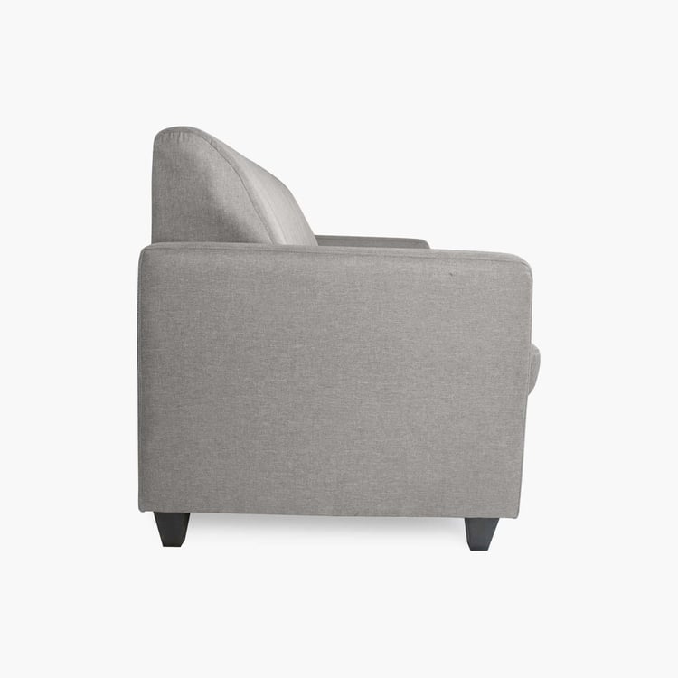 Alaska Arden Fabric 3-Seater Sofa - Grey