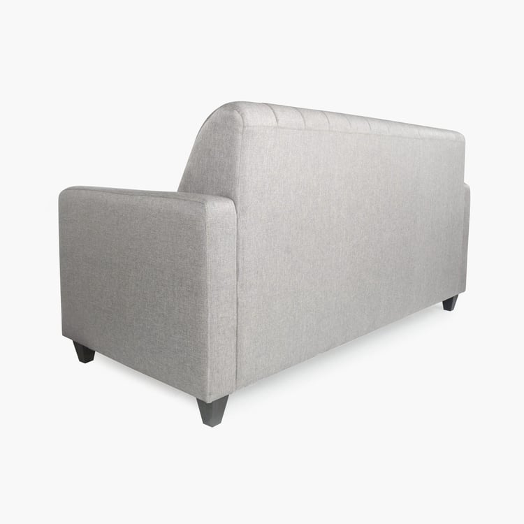 Alaska Arden Fabric 3-Seater Sofa - Grey