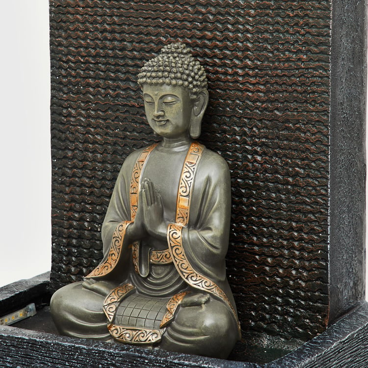 Cascade Buddha Fountain - 88x35x47cm