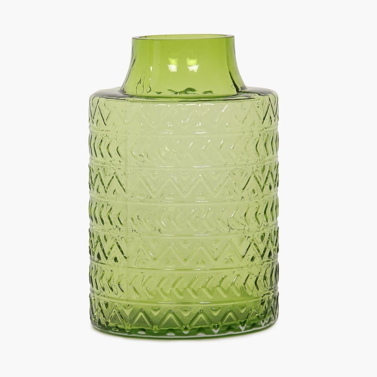 Splendid Textured Glass Vase