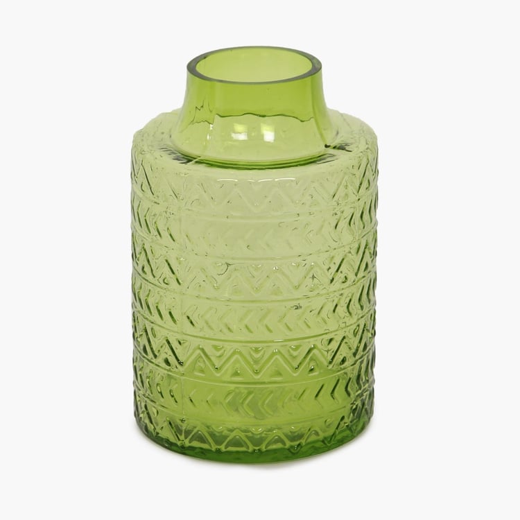 Splendid Textured Glass Vase