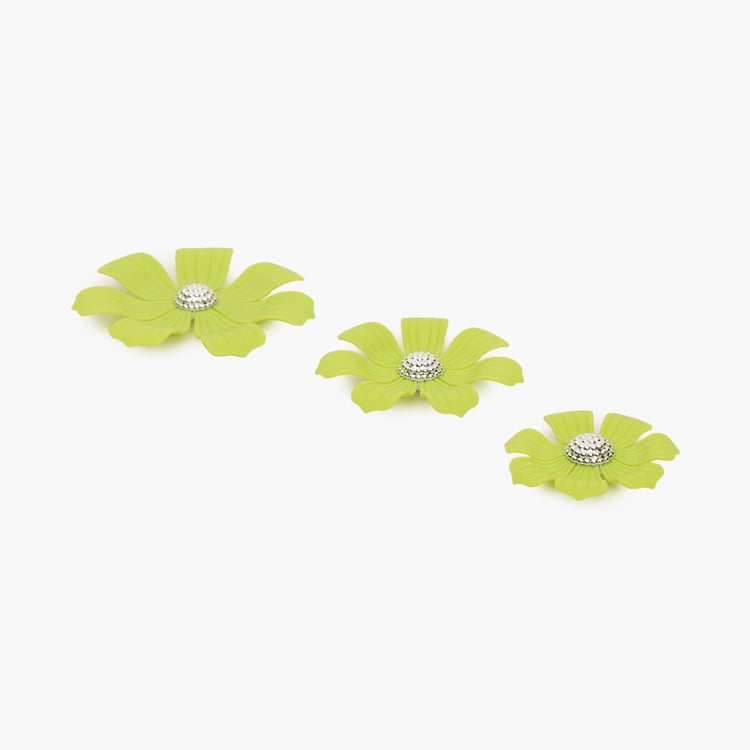 City Goes Wild Flower Wall Stickers- 9 Pcs.
