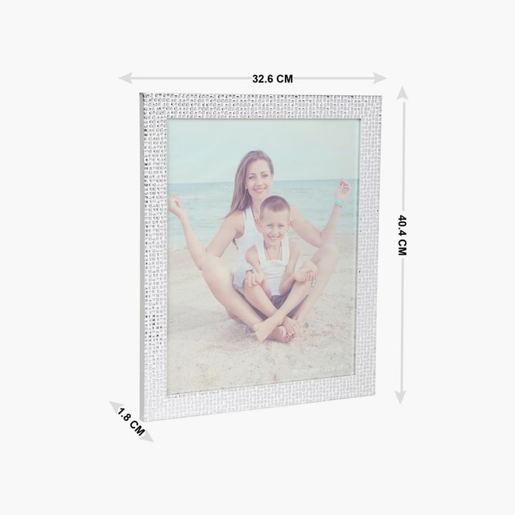 Photomontage Mosaic Plastic Photo Frame - 32.6 cm L x 1.8 cm W x 40.4 cm H